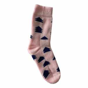 Kids Thermal Boot Socks Black Pink