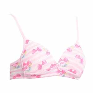 Marie Claire Girls Cotton Triangle Bra Pink