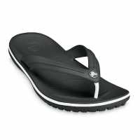 Crocs Crocband Flip 11033-001 Men Slippers Black White