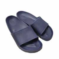 Juno Bay Belted Slippers Navy Blue