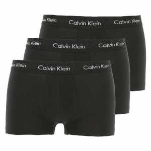 Calvin Klein U2664G-XWB 3'lü Erkek Boxer Siyah