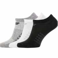 New Balance N624-3EU 3'lü Unisex Çorap Siyah-Beyaz, S
