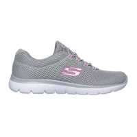 Skechers 12985-GYHP Women's Sneakers Gray