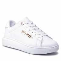 Tommy Hilfiger FW0FW05806-YBR Women's Shoes White