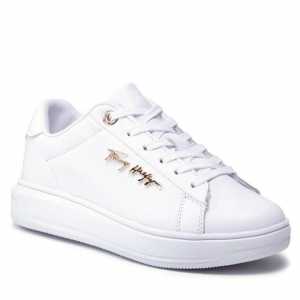 Tommy Hilfiger FW0FW05806-YBR Women's Shoes White