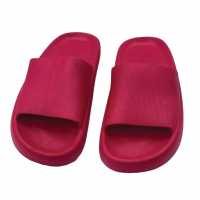 Women's Thick Sole Slippers Red