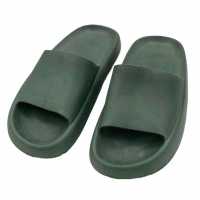 Women's Thick Sole Slippers Green
