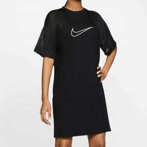 Nike CJ4049-010 Tişört Elbise