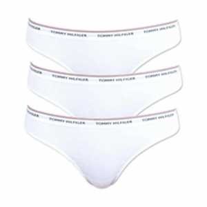 Tommy Hilfiger UW0UW00048-10 Women's 3-Piece Panties White