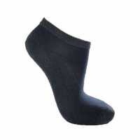 Silk & Blue Kadın Simli Patik Çorap Gri