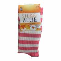 Silk & Blue Kadın Soket Çorap 2'li Mercan