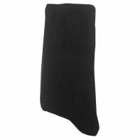 Silk & Blue Ters Havlu Kadın Soket Çorap Siyah