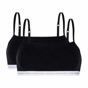 Calvin Klein QF6040-00 Top Bralet Women 2-Pack Black