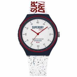 Superdry SYG227W Men's Wristwatch Navy Blue White Red