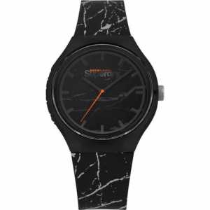 Superdry SYG253BE Men's Wristwatch Black Orange