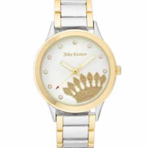 Juicy Couture JC-1126WTTT Women's Wristwatch Silver Yellow