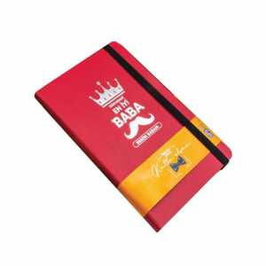 Boxed Father's Day Notebook Red