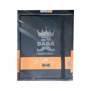 Boxed Father's Day Notebook Black