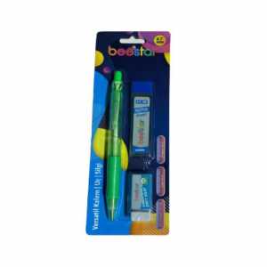 Beestar Versatil Pen+Nib+Eraser Set Green