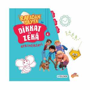 TRT Children's Rafadan Crew Attention and Intelligence Activity Books 4