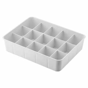 15 Compartment Organizer Lux - White