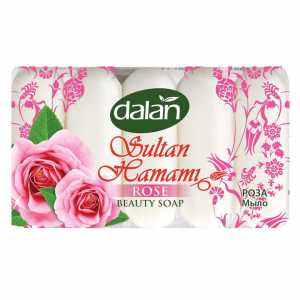 Soap Fall. Sultan Raw Rose 5x75 G Dilan