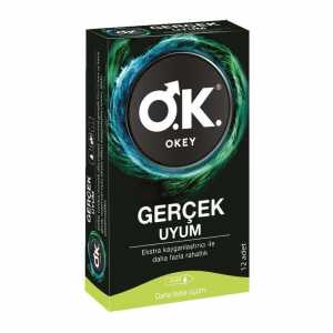 Okey Condoms Real Fit 12 Pack