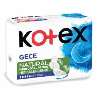 Kotex Natural Hijyenik Ped Ultra Gece 6'lı