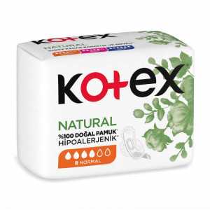 Kotex Natural Hijyenik Ped Ultra Normal 8'li