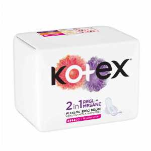 Kotex Natural Hijyenik Ped Ultra Regl+Mesane Uzun 12'li