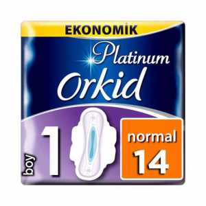 Orkid Platinum Sanitary Pad Normal 14 pcs