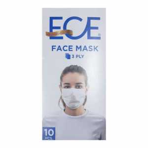 3 Ply Disposable Face Mask 10 Pcs