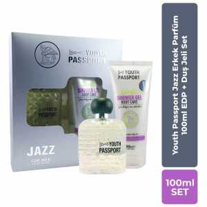 Youth Passport Jazz Erkek Parfüm 100 ml & Duş Jeli 200 ml