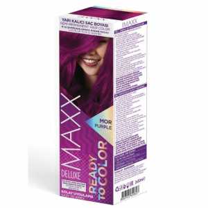 Maxx Deluxe Yarı Kalıcı Saç Boyası Mor