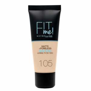 Maybelline New York Fit Me Matte&Poreless Foundation 30 Ml - Natural Ivory 105