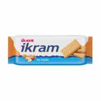 Ülker İkram Biscuits with Peanut Cream 84 G