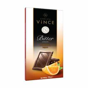 Vince Çikolata Bitter Portakal Par. 70 G