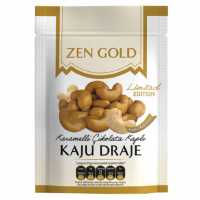 Zen Gold Caramel Chocolate Coated Cashew Dragee 80 G