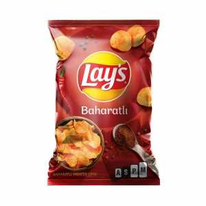 Lays Potato Chips Spicy 107 g