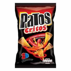 Patos Critos Cips Mısır Acı Baharatlı 115 G
