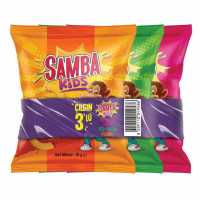Samba Chips Corn Peanut/Cheese/Steak 3X16 G