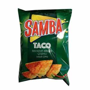 Samba Corn Chips Taco 130 G
