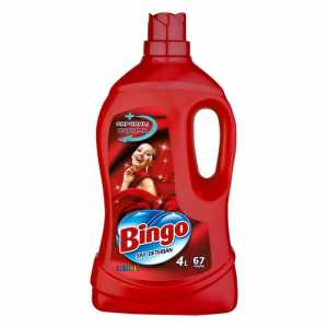 Bingo Sıvı Çamaşır Deterjanı Renkli 4 L