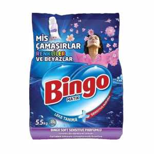 Bingo Powder Detergent 5,5 Kg