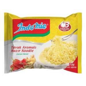 İndo Mie Noodle Paket Tavuklu 70 g