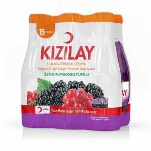 Kızılay Mineral Water Red Mulberry-Blackcurrant 6x200 ml