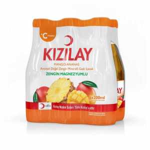 Kızılay Mineral Water Mango-pineapple 6x200 ml