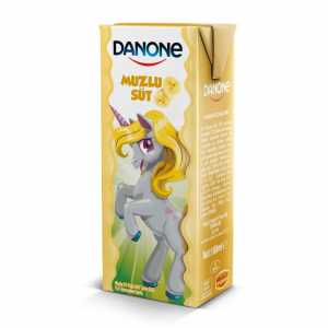 Danone Süt Muzlu (%1 Yağlı) 180 Ml