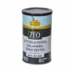 Zeo Black Olive Low Salt Ms 800 G