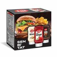 Tat Ketchup + Mayonnaise + Sauce Set 250/210/250 G